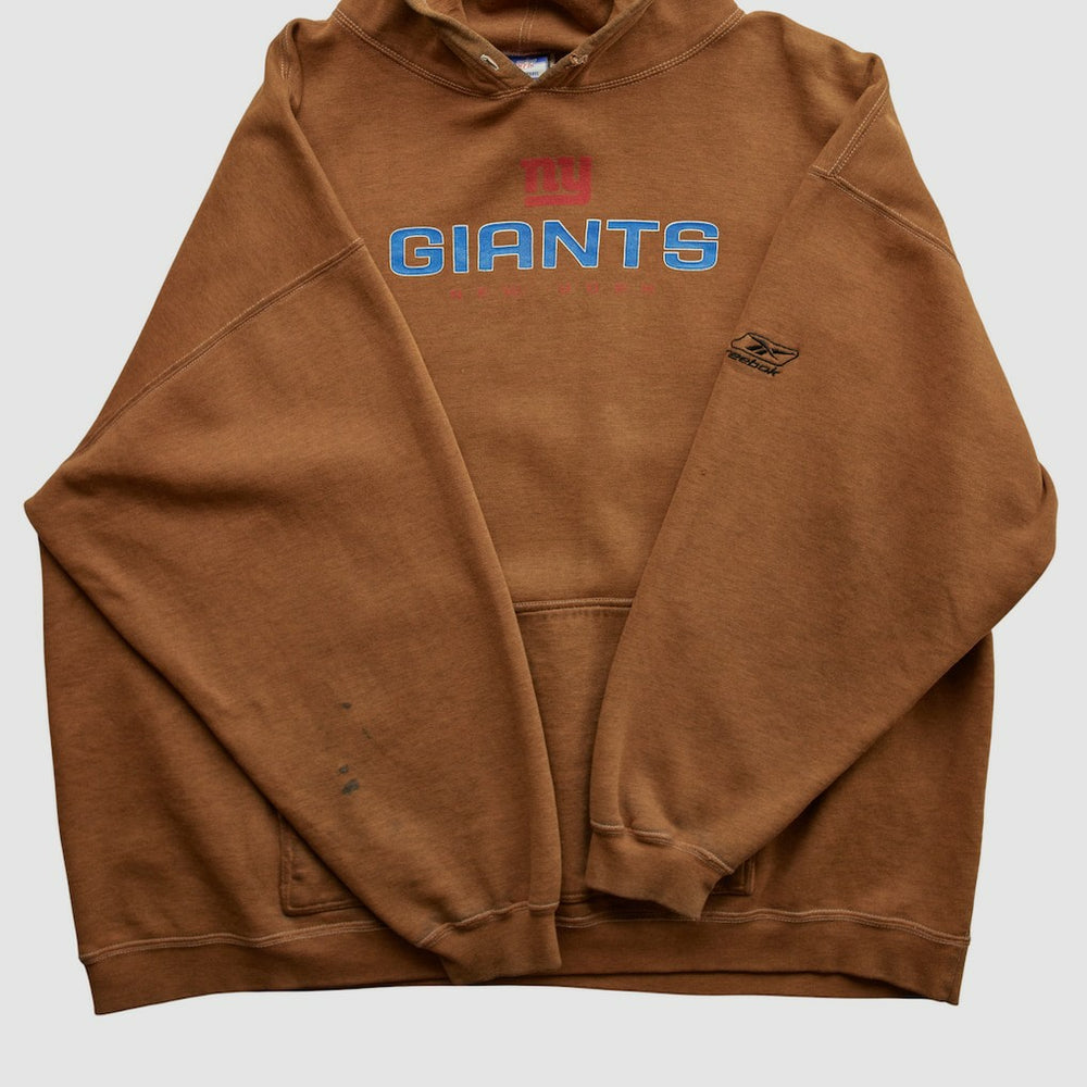 NFL New York Giants Reebok 2000s Hooded Pullover Sweatshirt