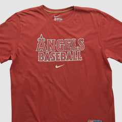Los Angeles Angels 2010s T-shirt - Maroon Vintage | Nike