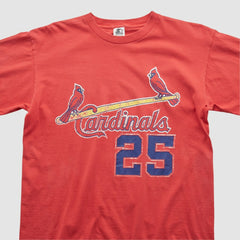 St. Louis Cardinals Starter 90s T-shirt - Red Vintage