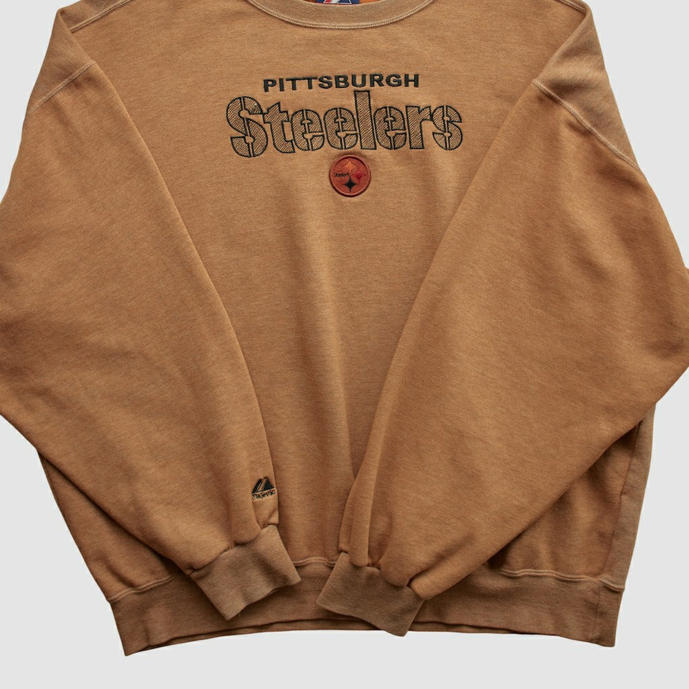 NFL Pittsburgh Steelers Majestic 2000s Pullover Sweatshirt