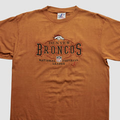 NFL Denver Broncos Logo Athletic 90s T-shirt