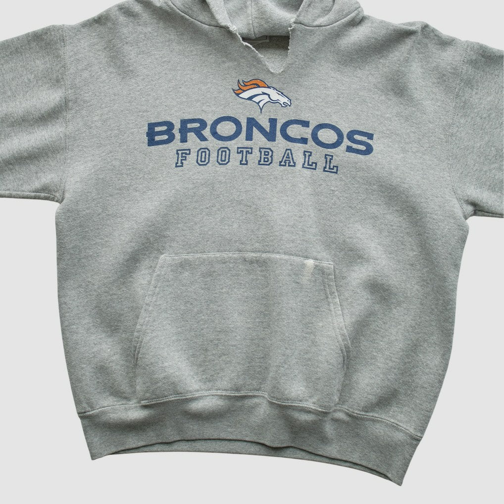 NFL Denver Broncos NFL 2000s Hooded Pullover Sweatshirt