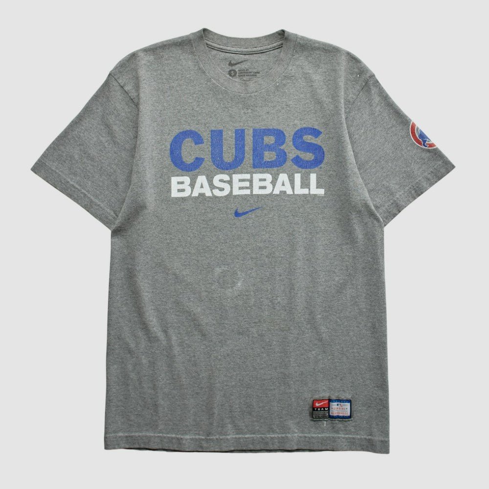 Chicago Cubs 2000s T-shirt - Dark Heather Gray Vintage | Nike