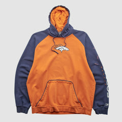 NFL Denver Broncos Reebok 2000s Hooded Pullover Sweatshirt