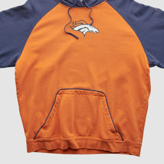 NFL Denver Broncos Reebok 2000s Hooded Pullover Sweatshirt