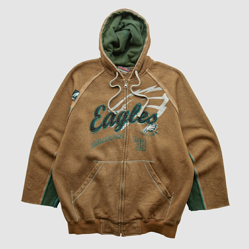 NFL Philadelphia Eagles NFL 2010s Hooded Full Zip Sweatshirt