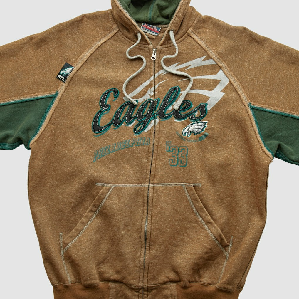 NFL Philadelphia Eagles NFL 2010s Hooded Full Zip Sweatshirt