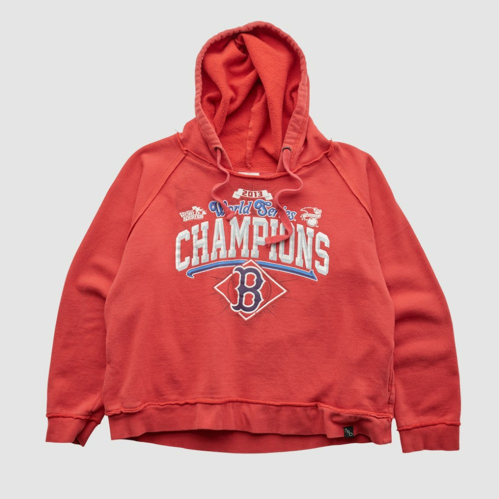 Boston Red Sox MLB Genuine Merchandise 2013 Hooded Pullover Sweatshirt - Red Vintage