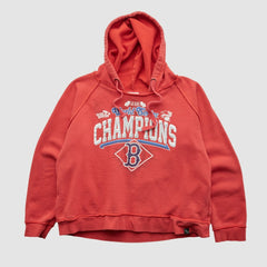 Boston Red Sox MLB Genuine Merchandise 2013 Hooded Pullover Sweatshirt - Red Vintage