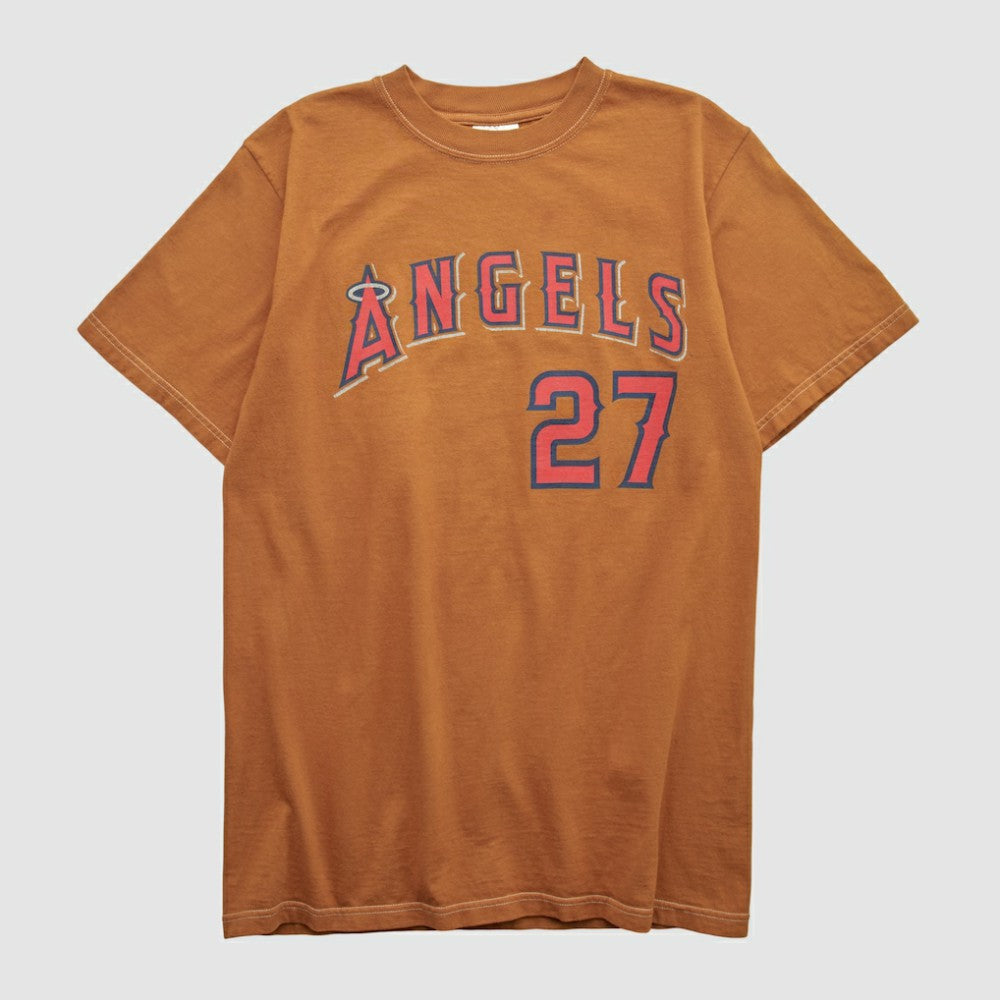 Los Angeles Angels Majestic 2000s T-shirt - Clay Vintage