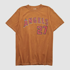 Los Angeles Angels Majestic 2000s T-shirt - Clay Vintage
