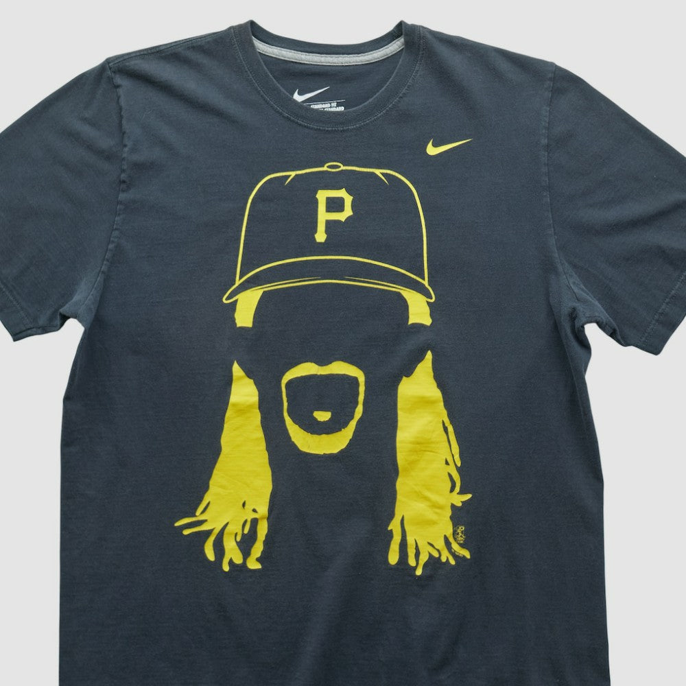Pittsburgh Pirates 2010s T-shirt - Black Vintage | Nike