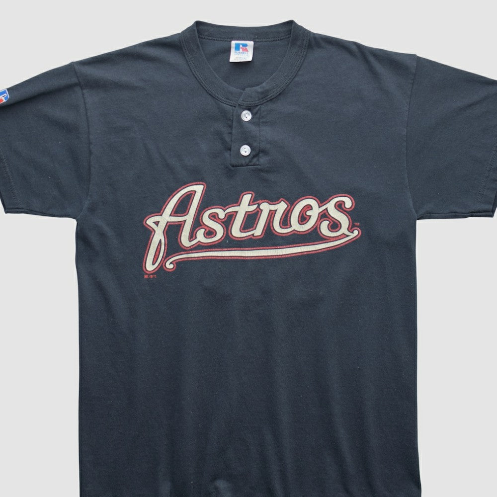 Houston Astros Russell 2000s T-shirt - Black