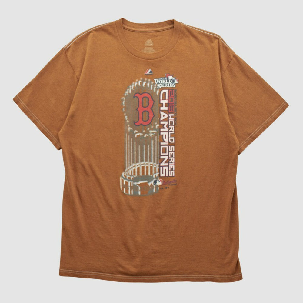 Boston Red Sox Majestic 2013 T-shirt - Clay Vintage