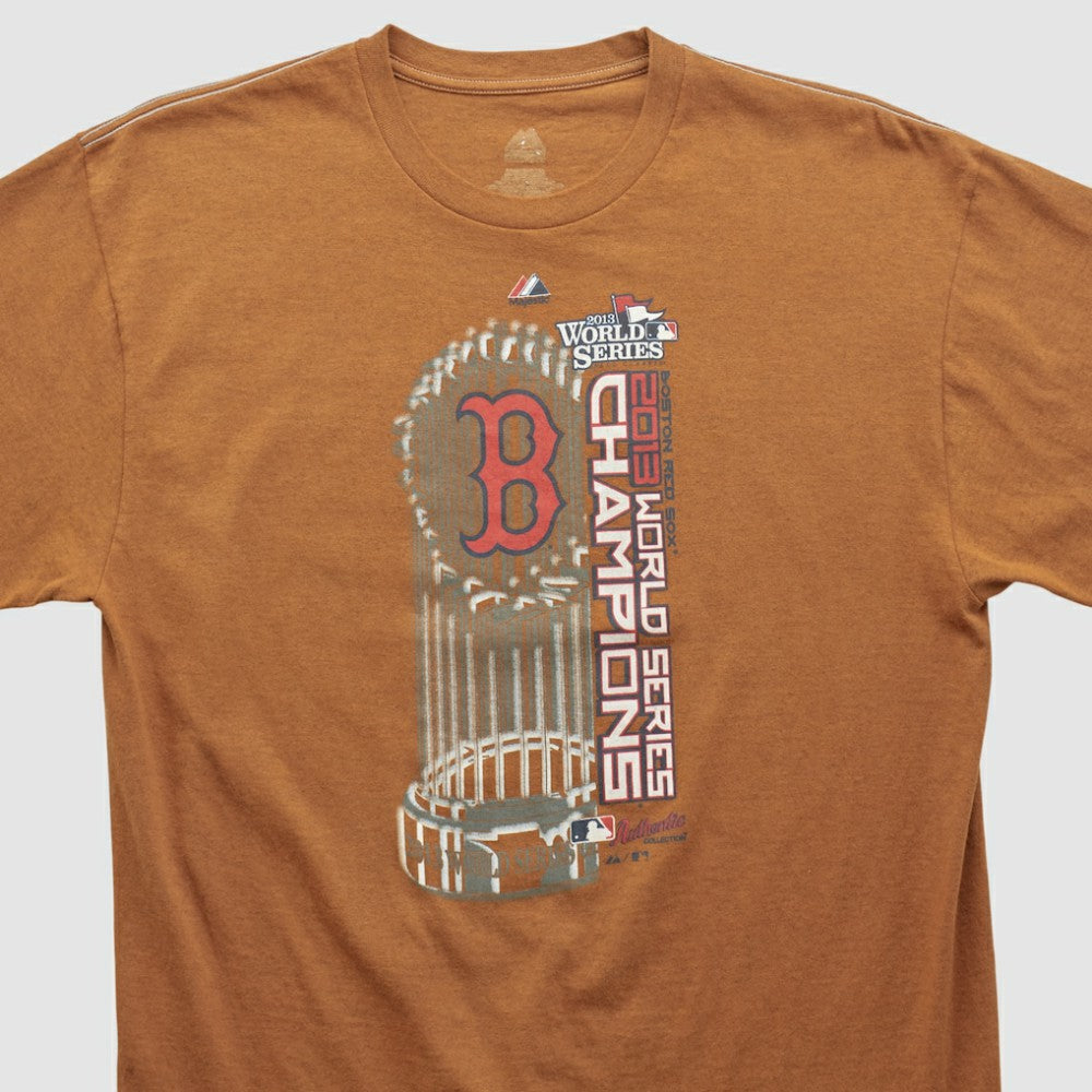 Boston Red Sox Majestic 2013 T-shirt - Clay Vintage