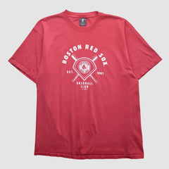 Boston Red Sox Gear For Sports 2000s T-shirt - Red Vintage