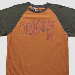 Minnesota Twins Stitches 2010s T-shirt - Clay Vintage