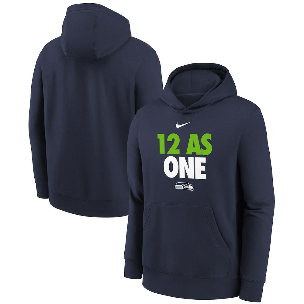 NFL Seattle Seahawks Youth 12 As One Fleece Hoodie