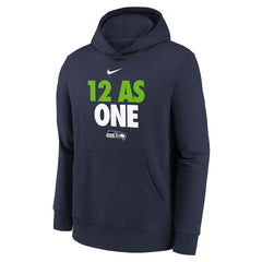NFL Seattle Seahawks Youth 12 As One Fleece Hoodie