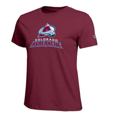 Colorado Avalanche Champion Women's Wordmark Lockup T-Shirt