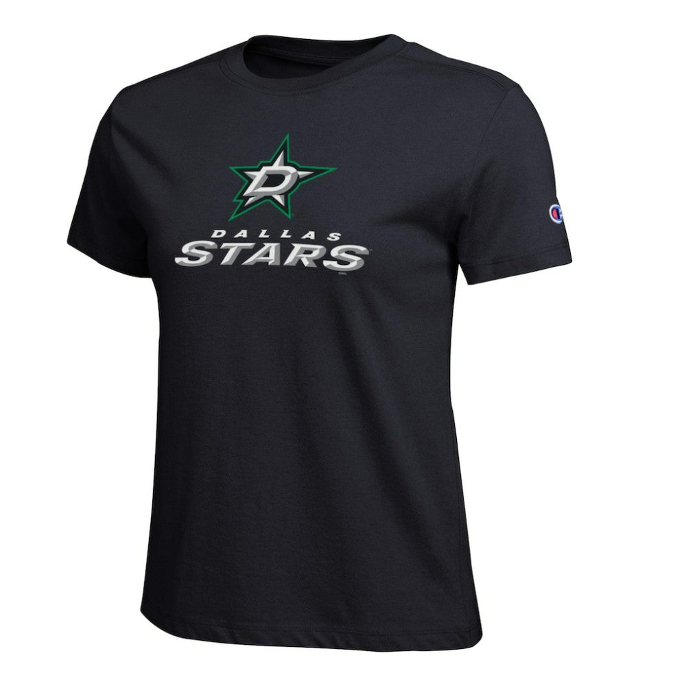 Dallas Stars Champion Women's Wordmark Lockup T-Shirt