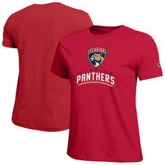 Florida Panthers Champion Women's Wordmark Lockup T-Shirt