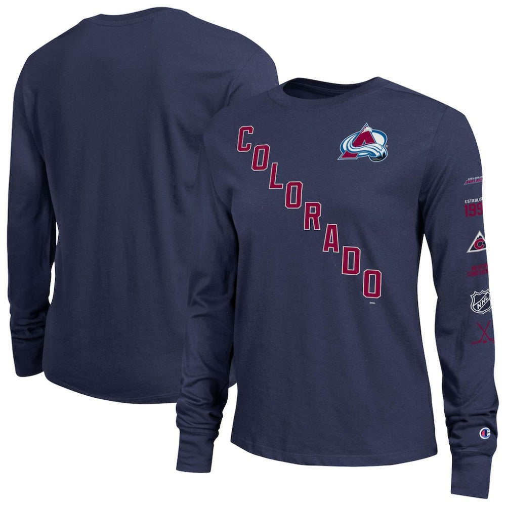 Colorado Avalanche Champion Women's 2-Hit Long Sleeve T-Shirt