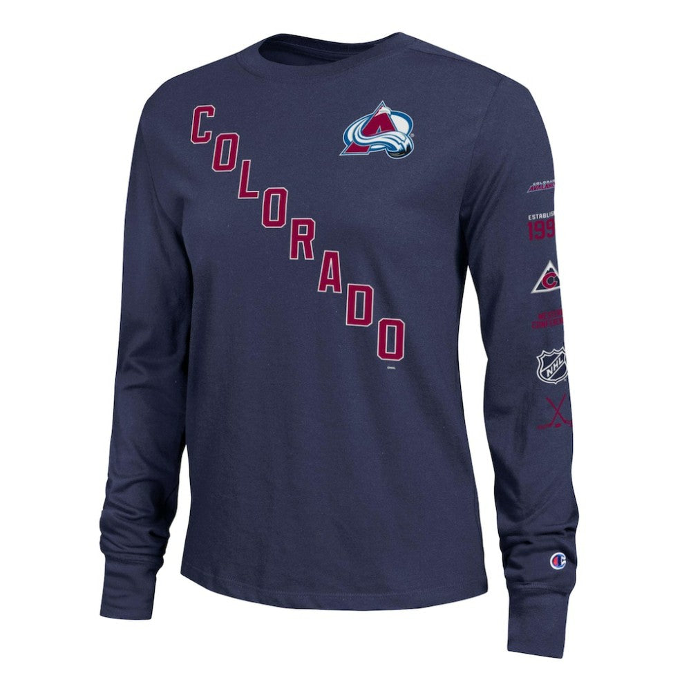 Colorado Avalanche Champion Women's 2-Hit Long Sleeve T-Shirt