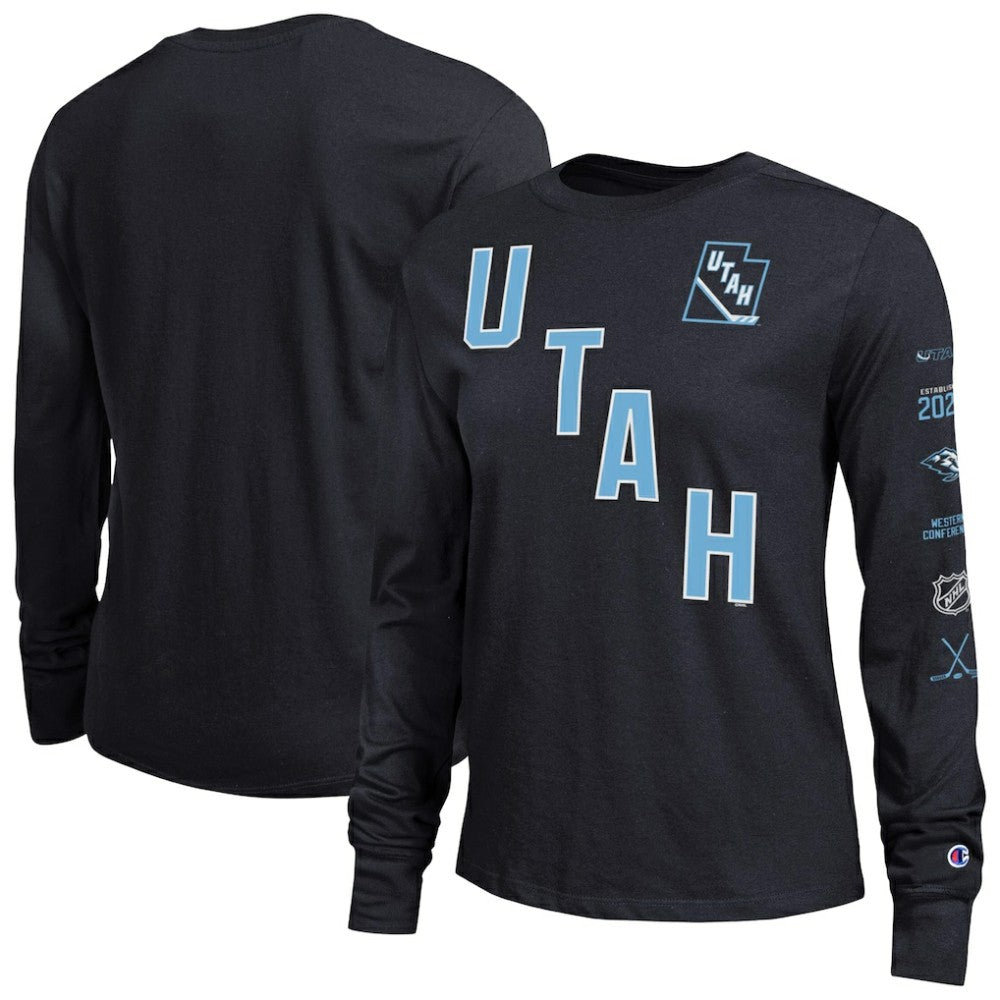 Utah Mammoth Champion Women's 2-Hit Long Sleeve T-Shirt