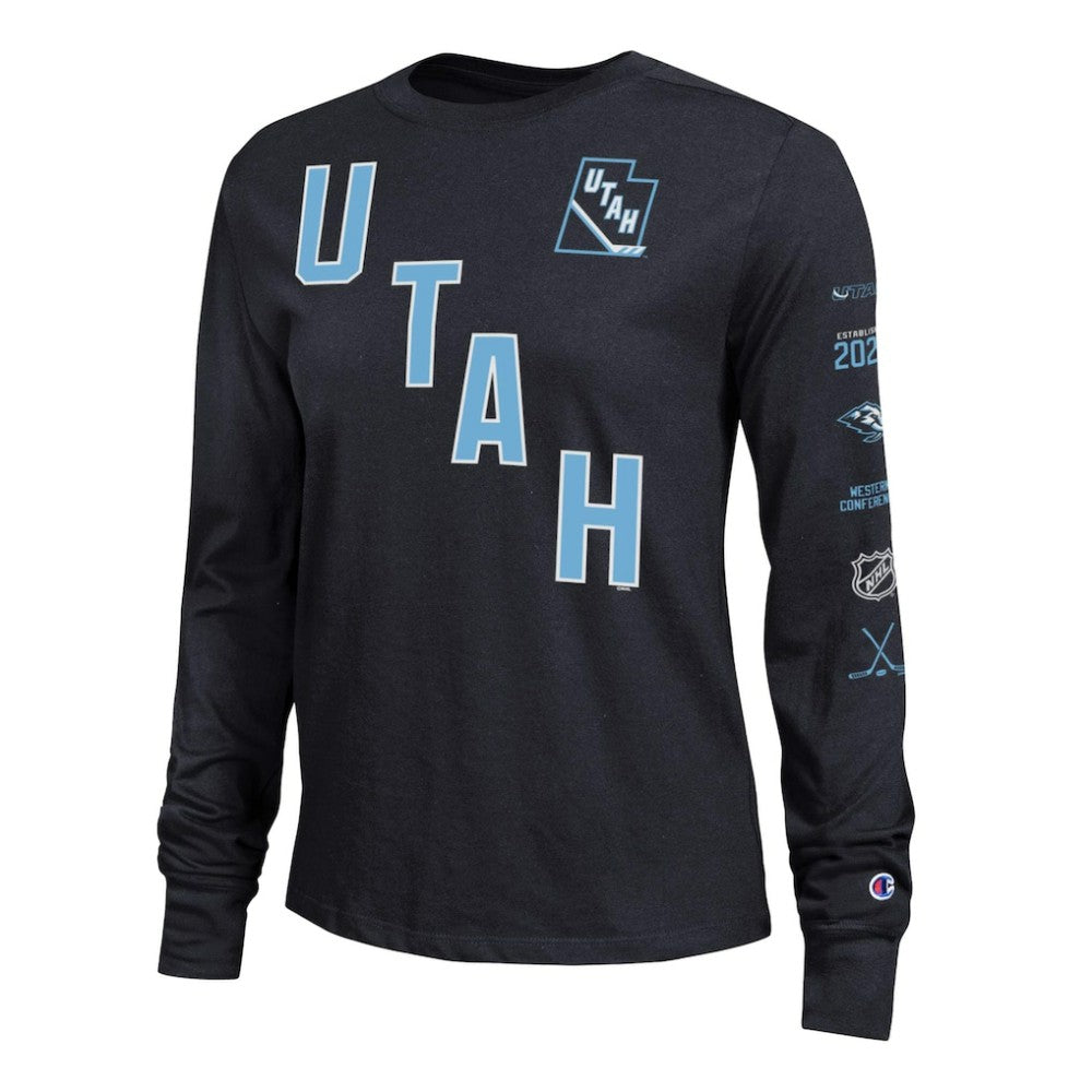 Utah Mammoth Champion Women's 2-Hit Long Sleeve T-Shirt