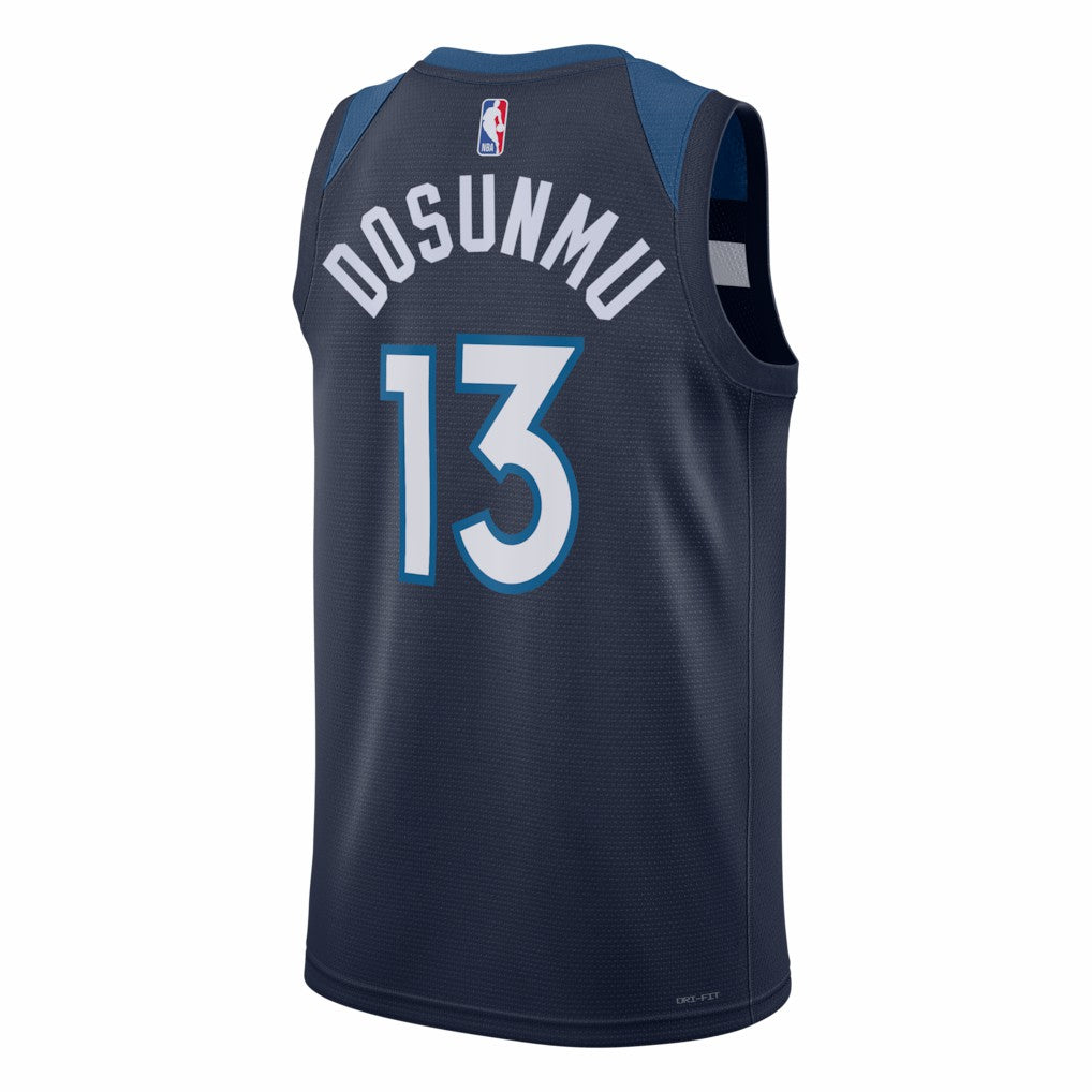 Ayo Dosunmu Minnesota Timberwolves Unisex Swingman Jersey - Icon Edition - Navy | Nike for sale