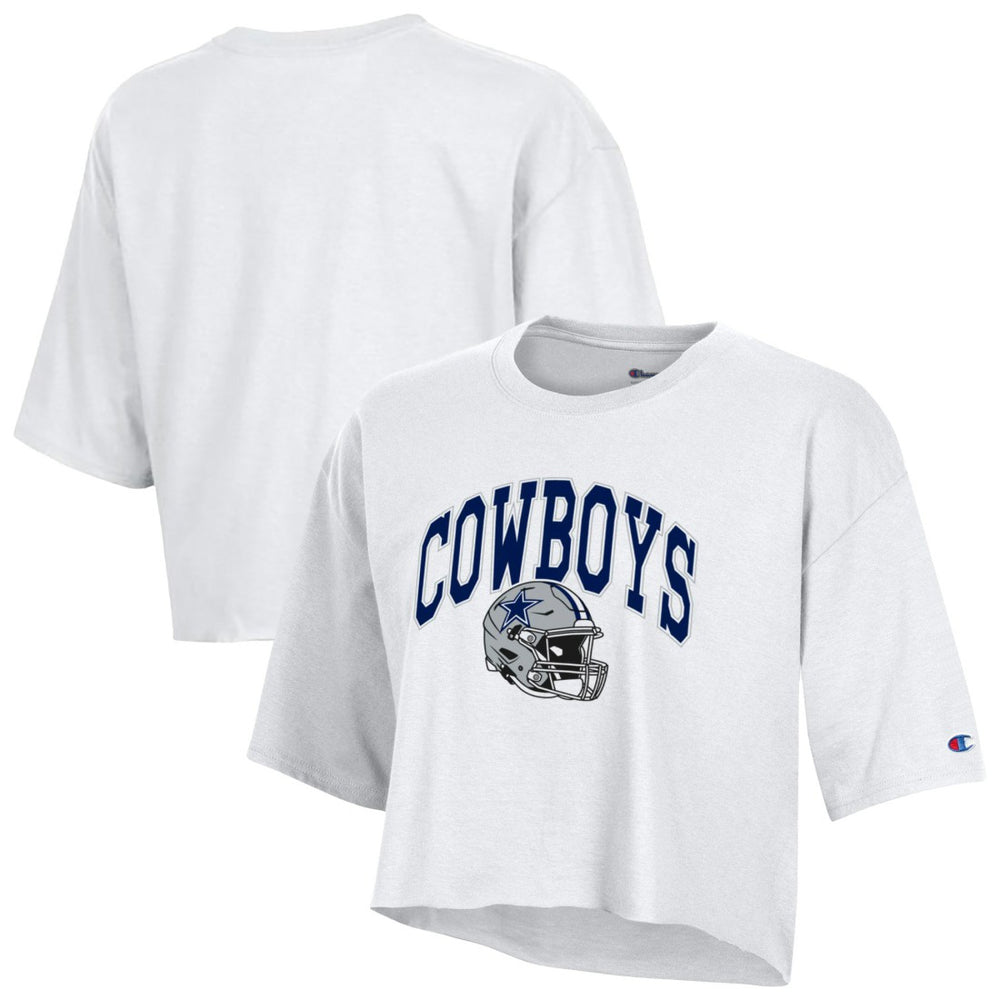 NFL Dallas Cowboys Women's Boyfriend Cropped T-Shirt