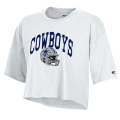 NFL Dallas Cowboys Women's Boyfriend Cropped T-Shirt