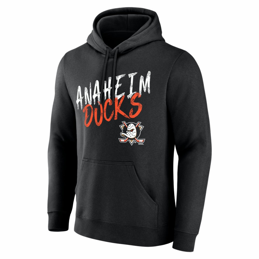Anaheim Ducks Big & Tall Hustle Personalized Name & Number Hoodie