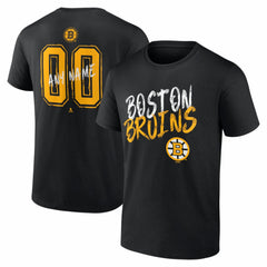 Boston Bruins Hustle Personalized Name & Number T-Shirt