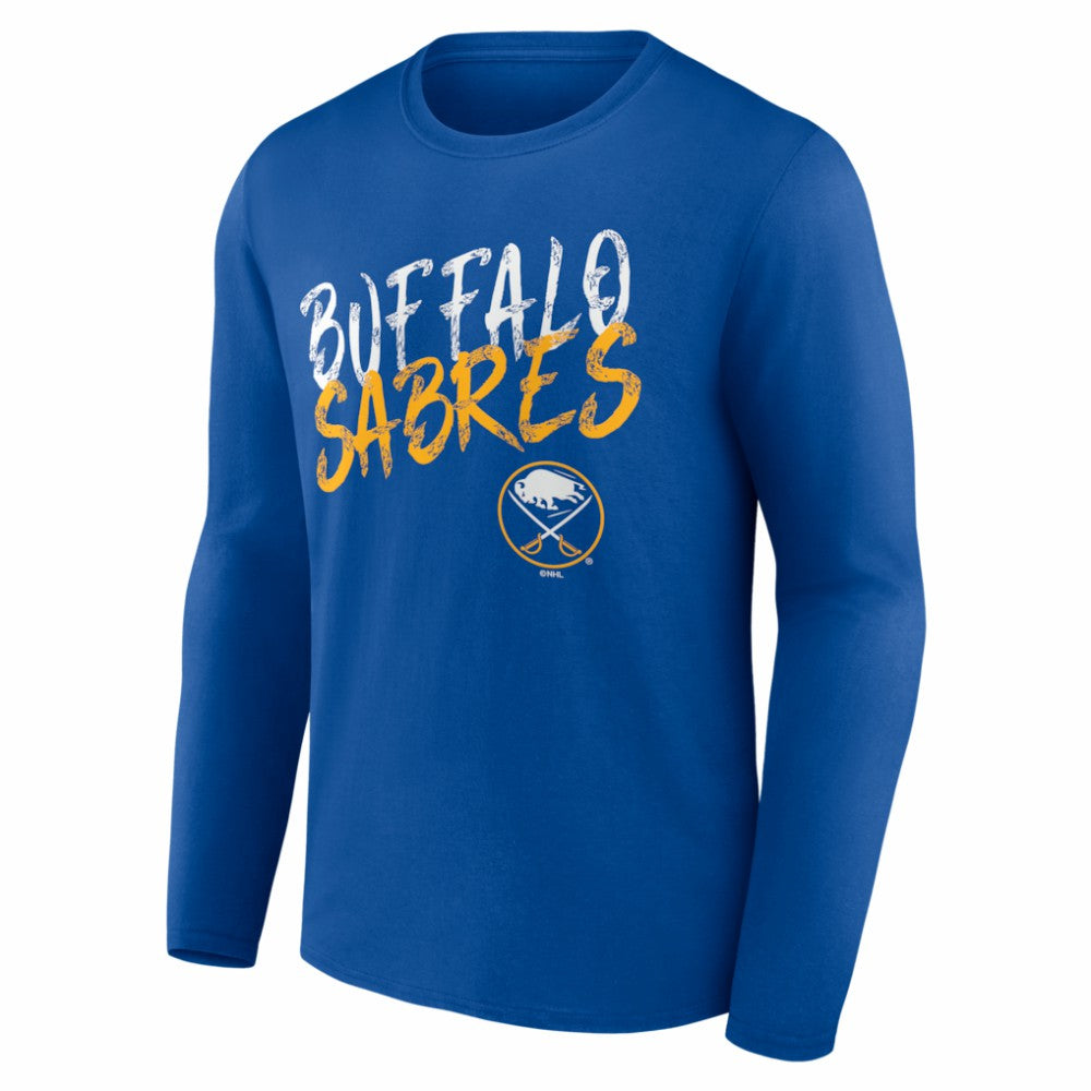 Buffalo Sabres Hustle Personalized Name & Number Long Sleeve T-Shirt