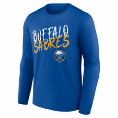 Buffalo Sabres Hustle Personalized Name & Number Long Sleeve T-Shirt