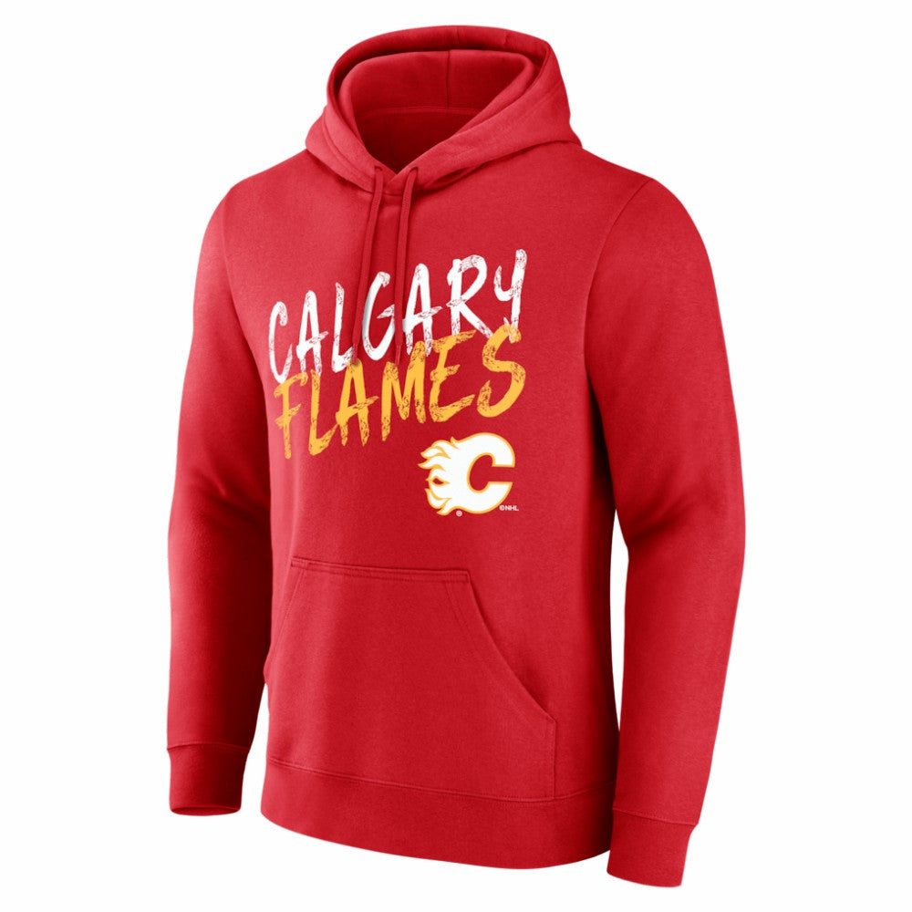 Calgary Flames Hustle Personalized Name & Number Hoodie
