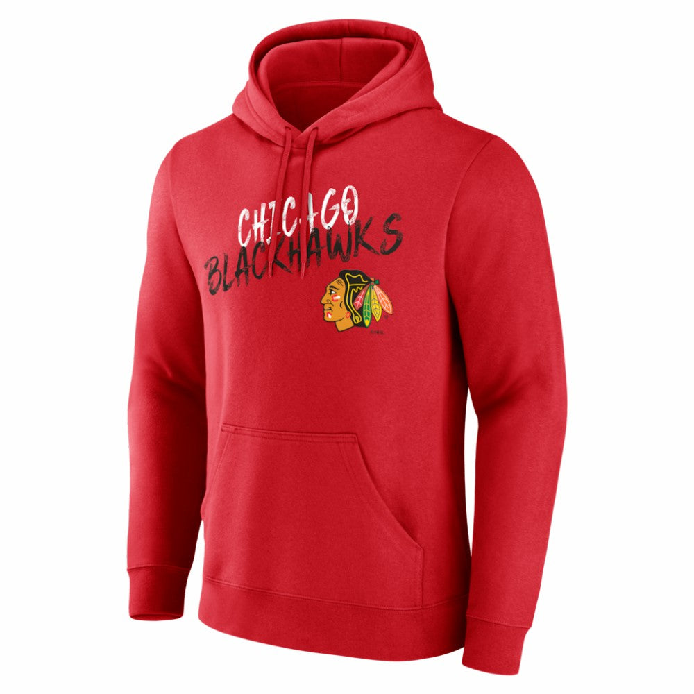 Chicago Blackhawks Hustle Personalized Name & Number Hoodie