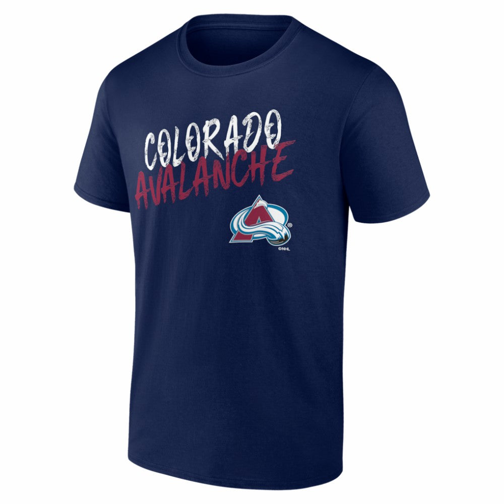 Colorado Avalanche Big & Tall Hustle Personalized Name & Number T-Shirt