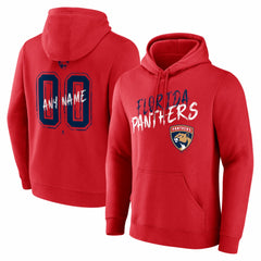 Florida Panthers Hustle Personalized Name & Number Hoodie