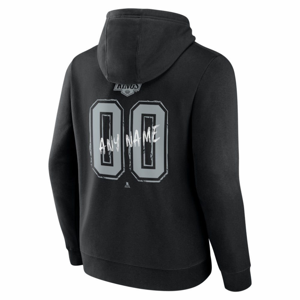 Los Angeles Kings Big & Tall Hustle Personalized Name & Number Hoodie