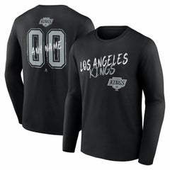 Los Angeles Kings Hustle Personalized Name & Number Long Sleeve T-Shirt
