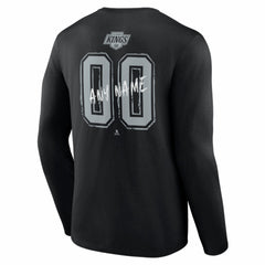 Los Angeles Kings Hustle Personalized Name & Number Long Sleeve T-Shirt