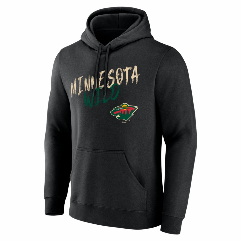Minnesota Wild Big & Tall Hustle Personalized Name & Number Hoodie