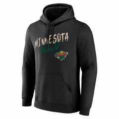 Minnesota Wild Big & Tall Hustle Personalized Name & Number Hoodie