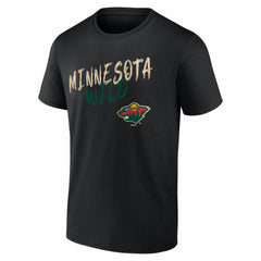 Minnesota Wild Big & Tall Hustle Personalized Name & Number T-Shirt