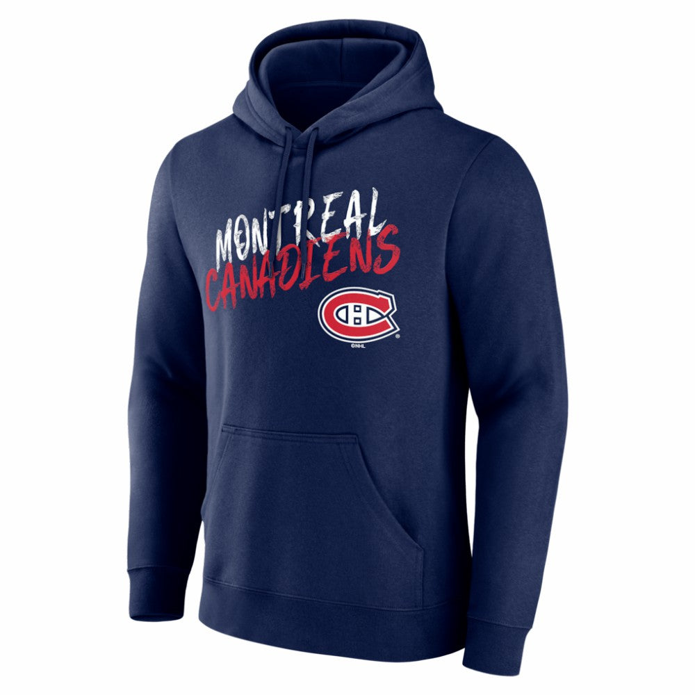 Montreal Canadiens Big & Tall Hustle Personalized Name & Number Hoodie