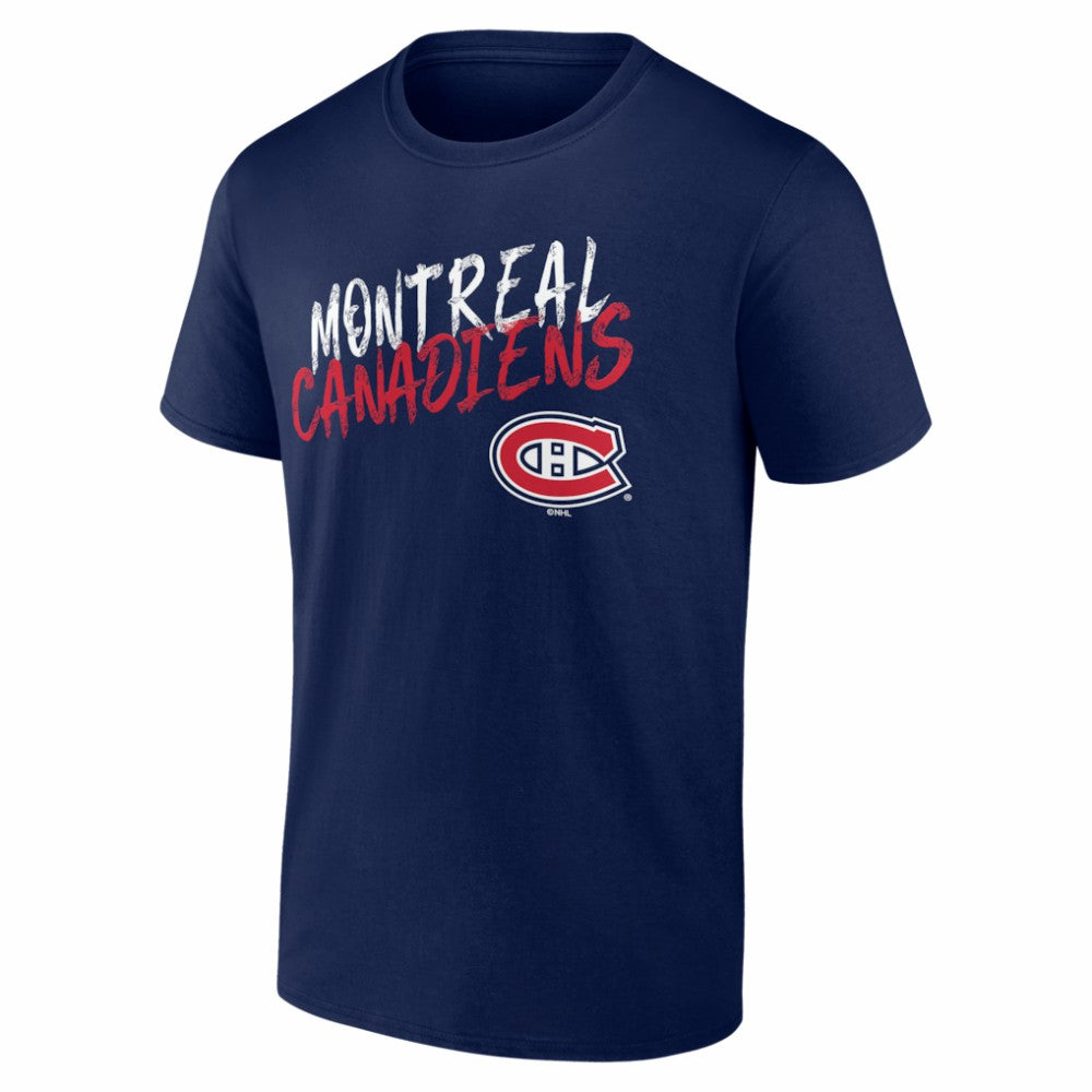 Montreal Canadiens Big & Tall Hustle Personalized Name & Number T-Shirt