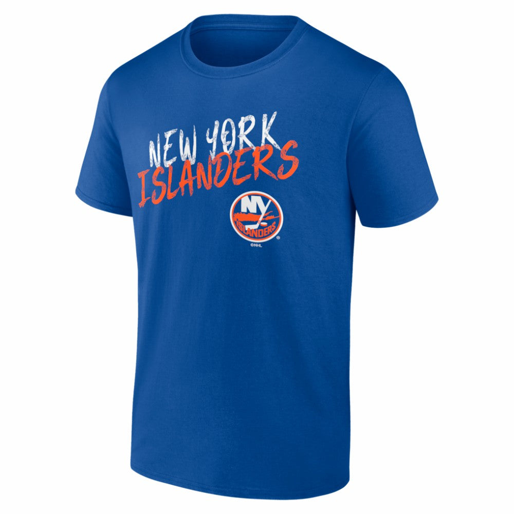 New York Islanders Big & Tall Hustle Personalized Name & Number T-Shirt